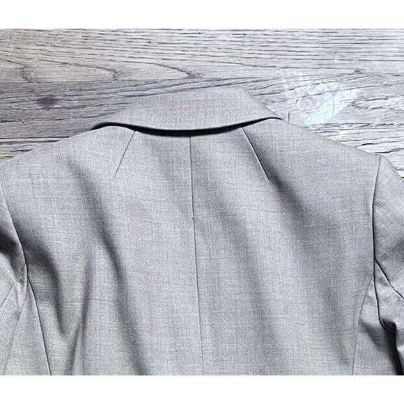 J. Crew Schoolboy Tan Blazer Jacket Wool Blend Womens Size 6 Gold Buttons Pocket - Picture 11 of 13